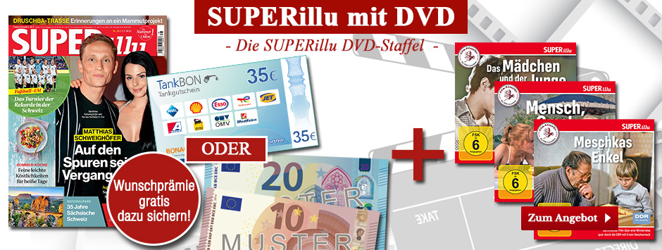 Die neue Kult-Staffel ist da! Sichern Sie sich jetzt die SUPERillu mit DVD!
