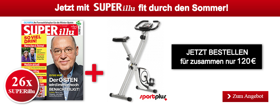 SUPERillu - Sparpaket + SportPlus Heimtrainer