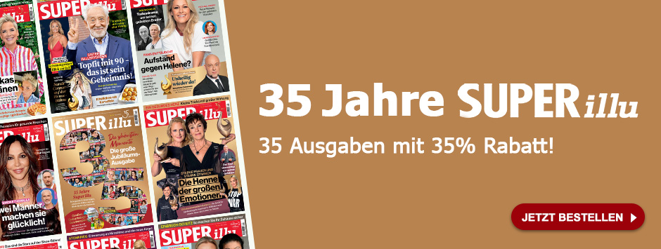 35 Jahre SUPERillu - 35 Ausgaben + 35%