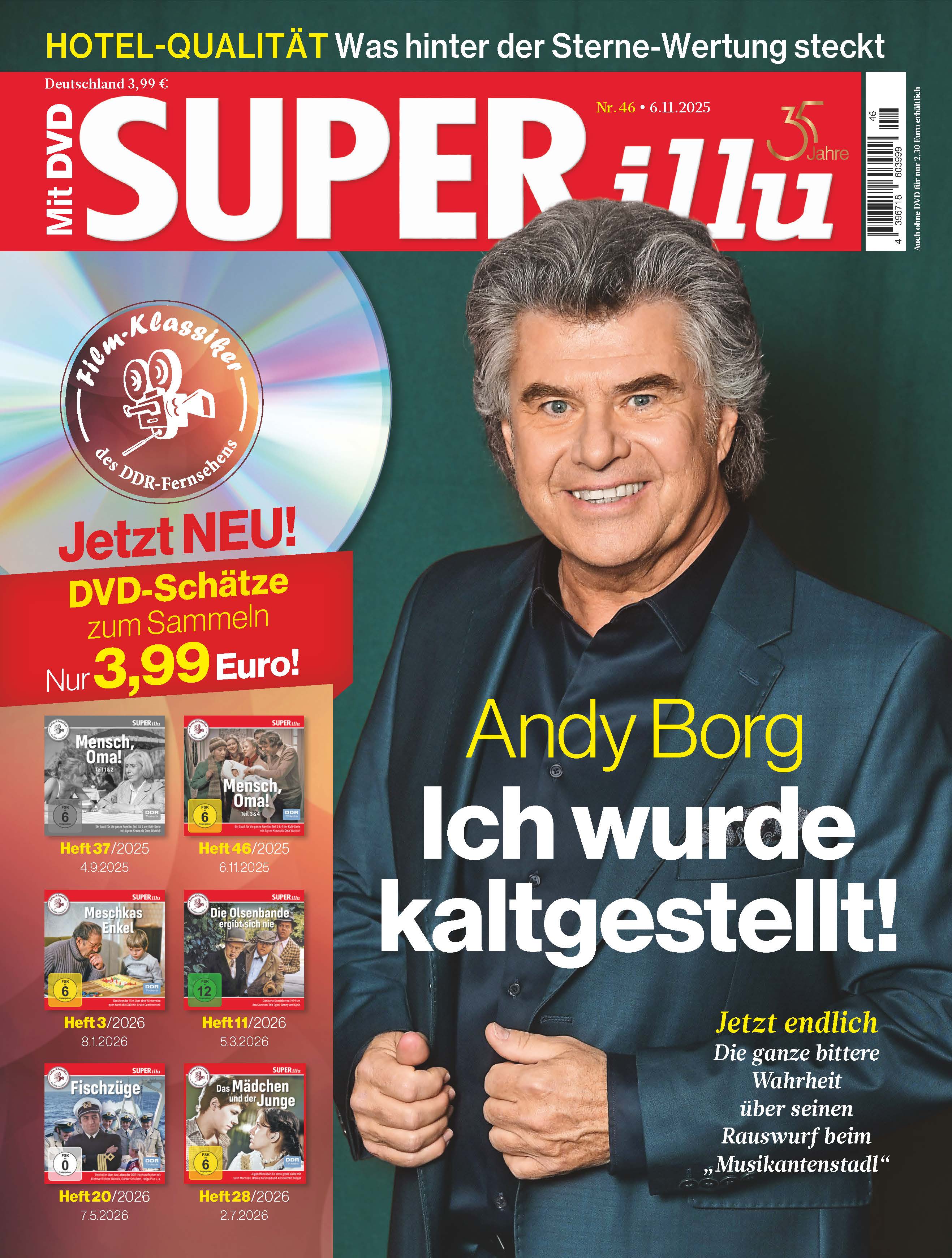 SUPERillu mit DVD - aktuelle Ausgabe